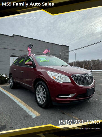 2017 Buick Enclave for sale at M59 Family Auto Sales in Utica MI