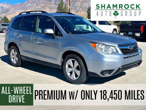 2015 Subaru Forester for sale at Shamrock Group LLC #1 - Sedan / Wagon in Pleasant Grove UT