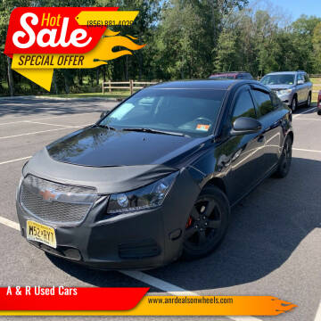 2012 Chevrolet Cruze for sale at A & R Used Cars in Clayton NJ