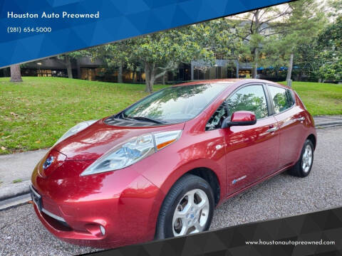2011 Nissan LEAF for sale at Houston Auto Preowned in Houston TX