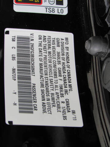 2012 Honda Civic LX