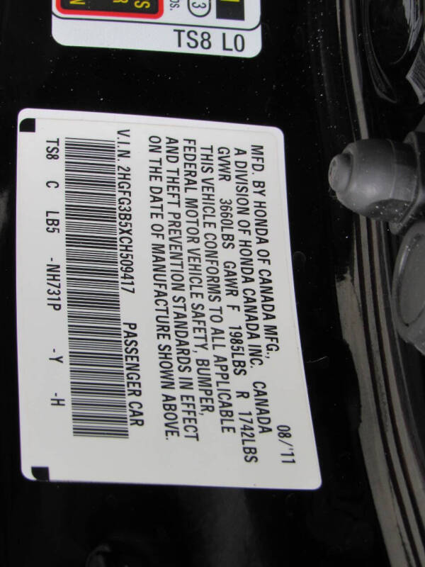 2012 Honda Civic LX