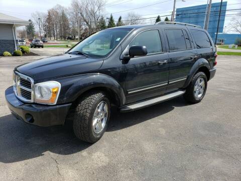 2006 Dodge Durango for sale at MEDINA WHOLESALE LLC in Wadsworth OH