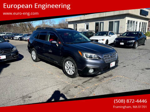 2015 Subaru Outback for sale at European Engineering in Framingham MA