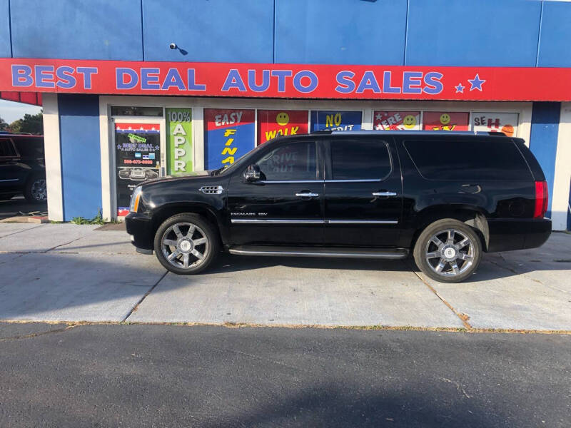 2013 Cadillac Escalade ESV for sale at AS LOW AS $499 DOWN in Clinton Township MI