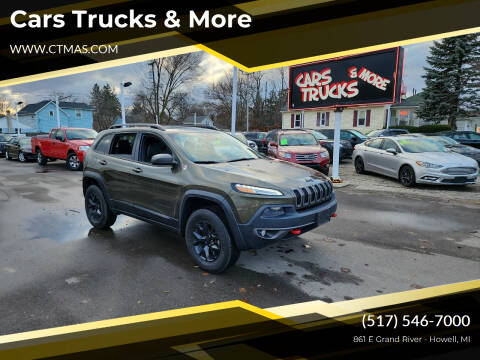 2015 Jeep Cherokee for sale at Cars Trucks & More in Howell MI