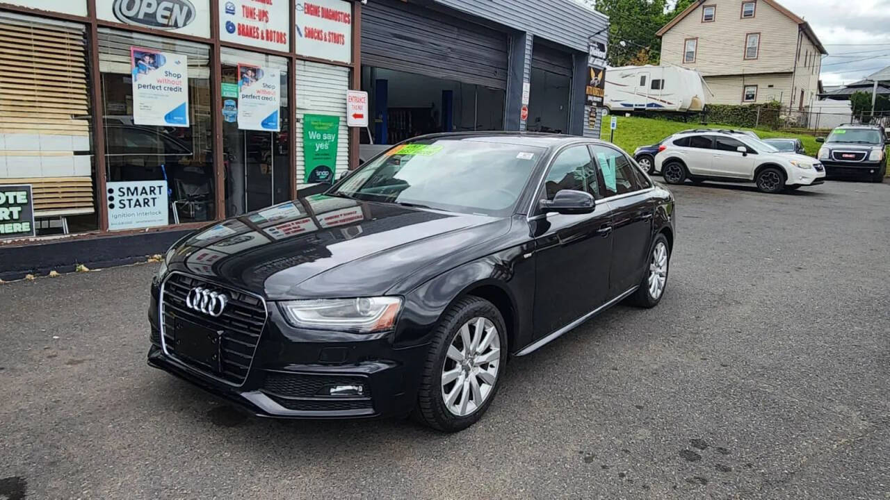 Black 2015 Audi A4 2.0T quattro Premium AWD 2.0T quattro Premium 4dr Sedan 8A 1