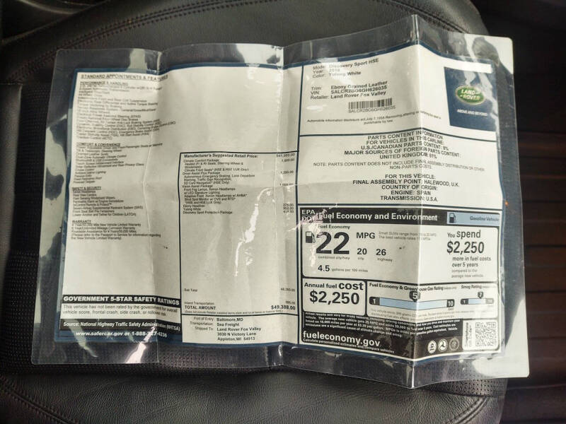 2016 Land Rover Discovery Sport HSE