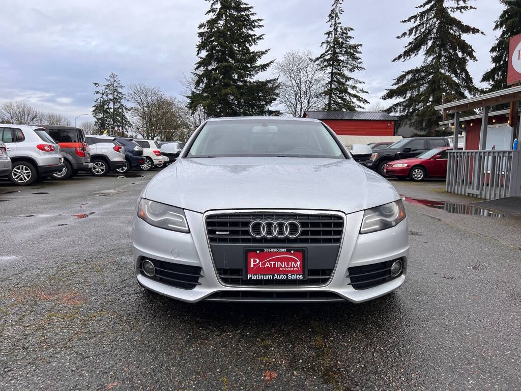 2012 Audi A4 for sale at PLATINUM AUTO SALES INC in Lacey, WA