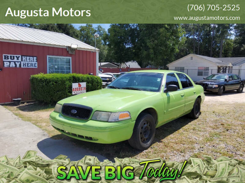 2009 Ford Crown Victoria for sale at Augusta Motors in Augusta GA