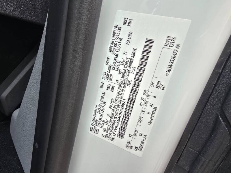2017 Ford Transit 250