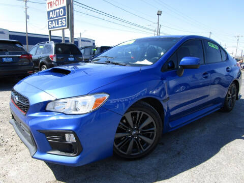 2018 Subaru WRX for sale at TRI CITY AUTO SALES LLC in Menasha WI