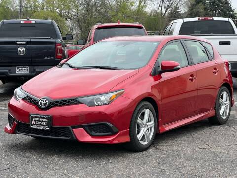 2017 Toyota Corolla iM for sale at North Imports LLC in Burnsville MN