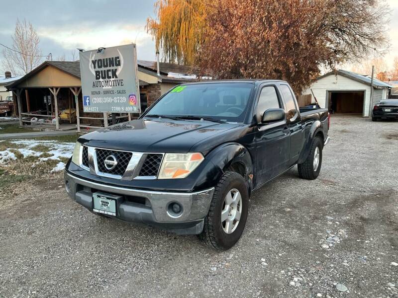 2006 Nissan Frontier for sale at Young Buck Automotive in Rexburg ID