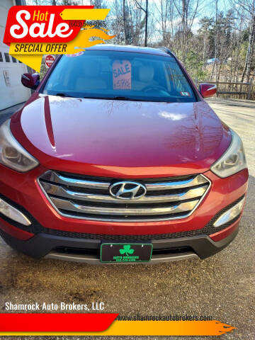 2014 Hyundai Santa Fe Sport for sale at Shamrock Auto Brokers, LLC in Belmont NH