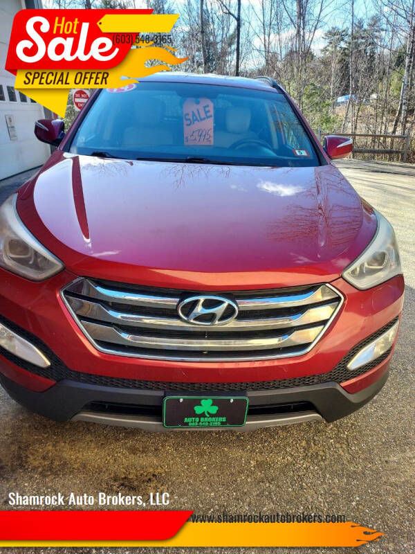 2014 Hyundai Santa Fe Sport for sale at Shamrock Auto Brokers, LLC in Belmont NH