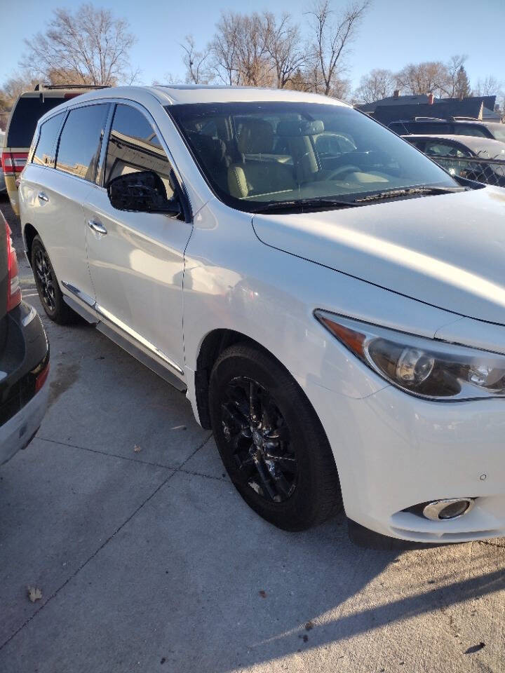 2013 INFINITI JX35 for sale at AK Used Auto Sales LLC in Omaha, NE