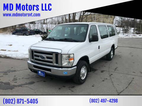 2009 Ford E-Series Wagon for sale at MD Motors LLC in Williston VT