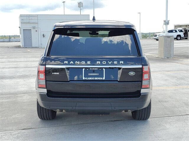 2017 Land Rover Range Rover HSE