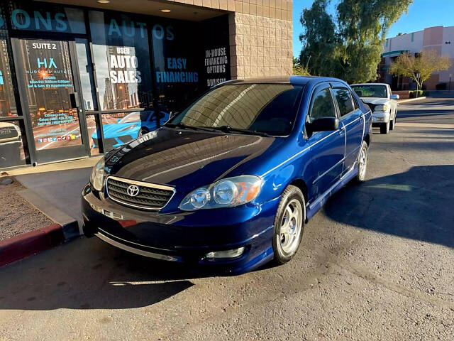 2007 Toyota Corolla for sale at HUDSONS AUTOS in Gilbert, AZ