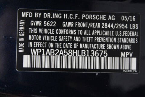 2017 Porsche Macan S