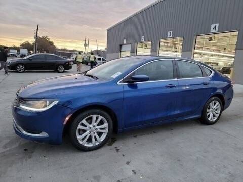 2016 Chrysler 200 for sale at FREDY CARS FOR LESS in Houston TX
