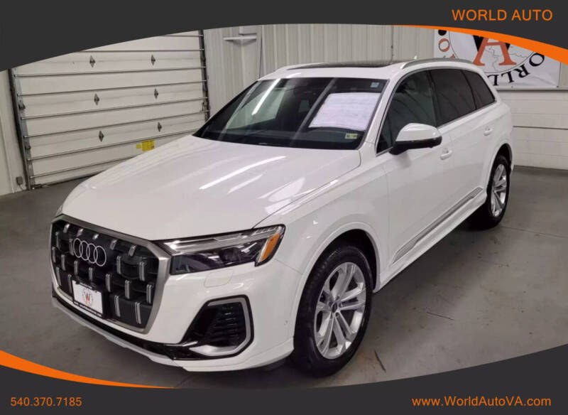 2025 Audi Q7 for sale at World Auto in Fredericksburg VA