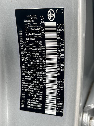 2021 Toyota Corolla SE