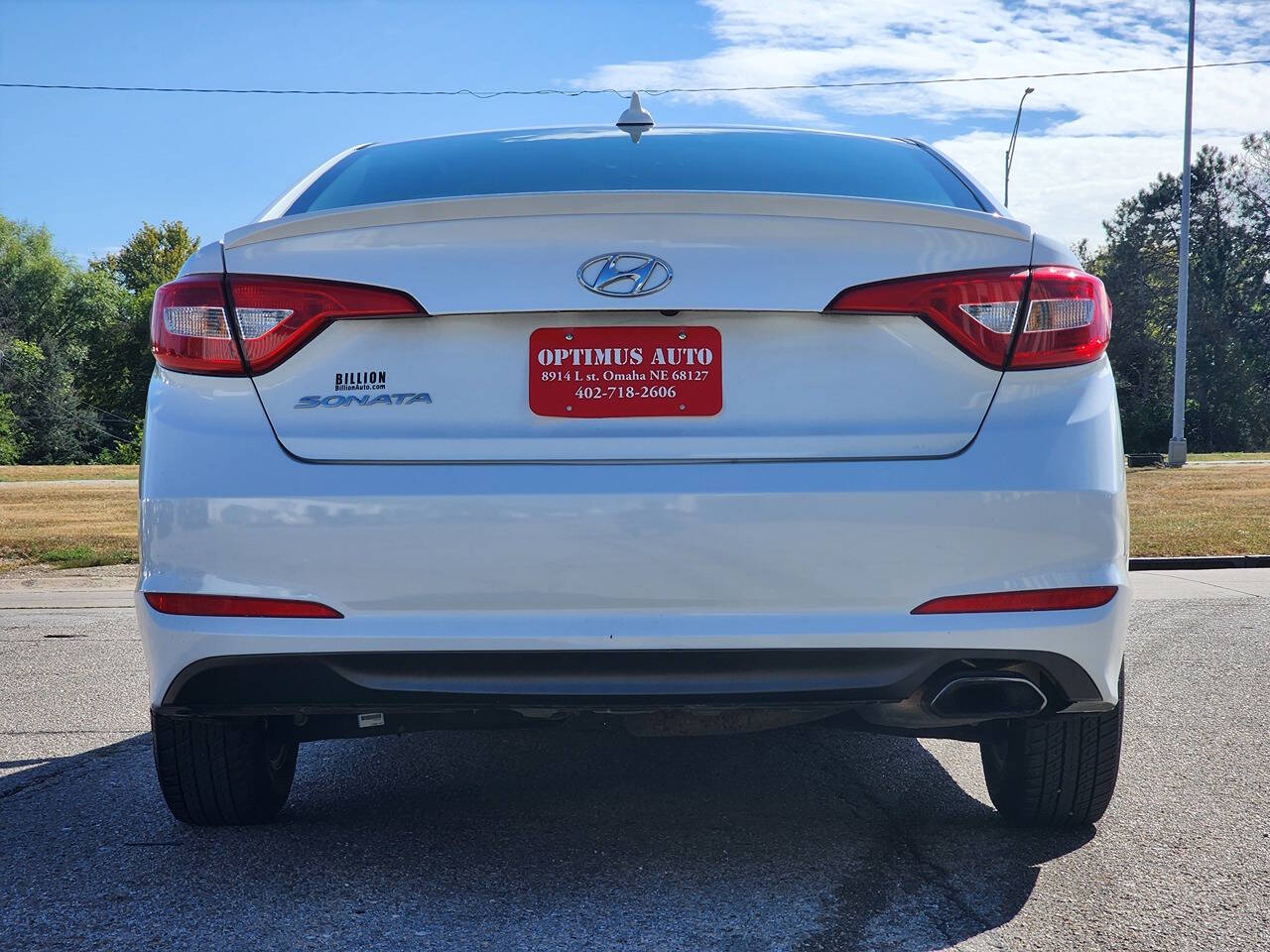 2017 Hyundai SONATA for sale at Optimus Auto in Omaha, NE