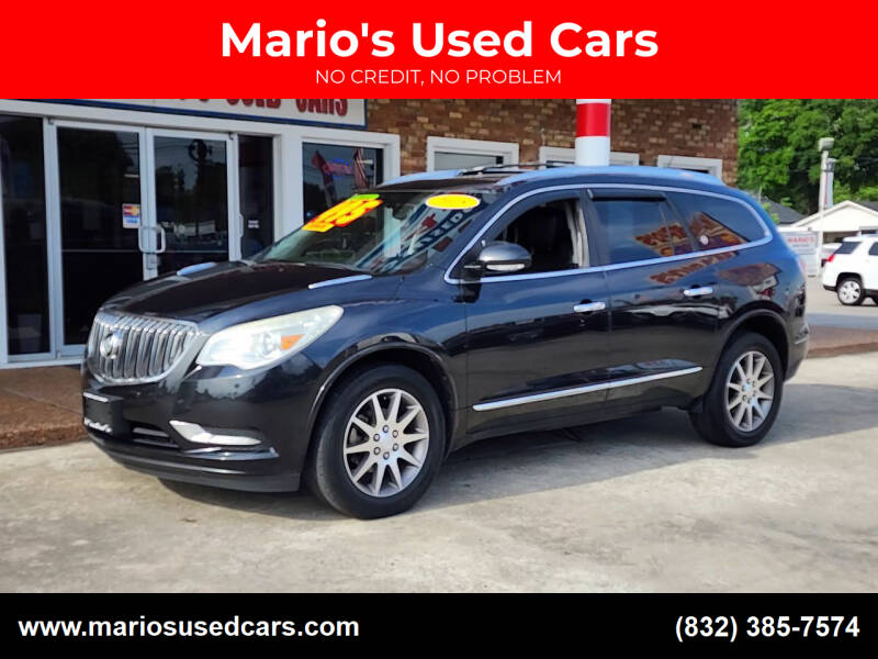 2015 Buick Enclave for sale at Mario's Used Cars - South Houston Location in South Houston TX