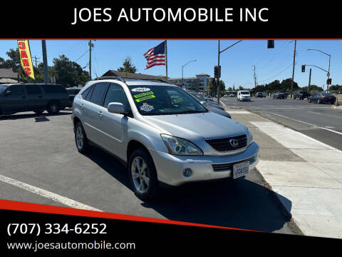 2007 Lexus RX 400h for sale at JOES AUTOMOBILE INC in Napa CA