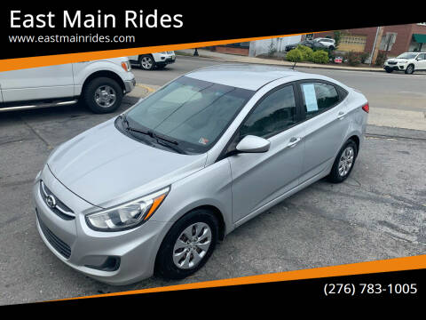 2015 Hyundai Accent for sale at East Main Rides in Marion VA
