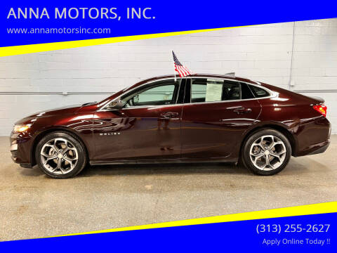 2021 Chevrolet Malibu for sale at ANNA MOTORS, INC. in Detroit MI