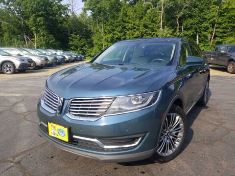 2016 Lincoln MKX for sale at Granite Auto Sales LLC in Spofford NH