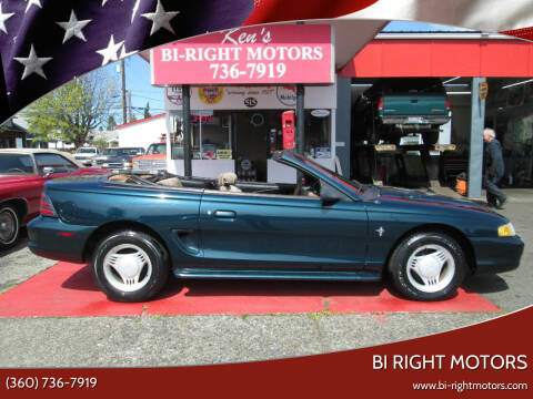 1994 Ford Mustang for sale at Bi Right Motors in Centralia WA