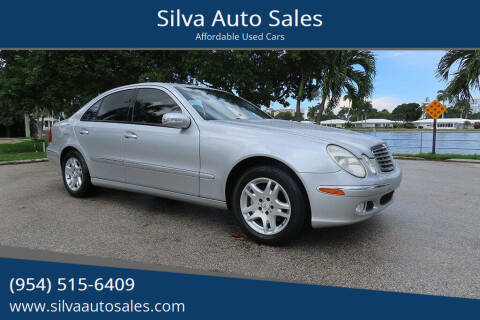 2004 Mercedes-Benz E-Class for sale at Silva Auto Sales in Pompano Beach FL