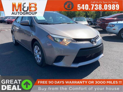 2014 Toyota Corolla LE Eco