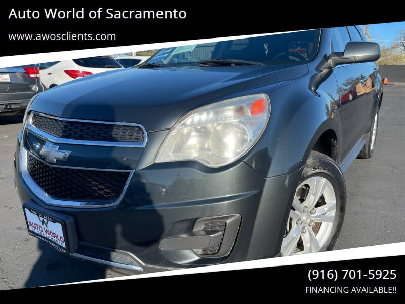 2013 Chevrolet Equinox for sale at Auto World of Sacramento Stockton Blvd in Sacramento CA