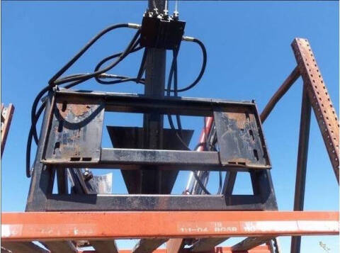 Homemade Tree Spade for skid steer