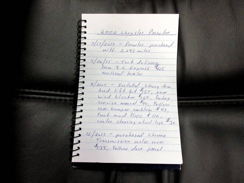 2002 Chrysler Prowler