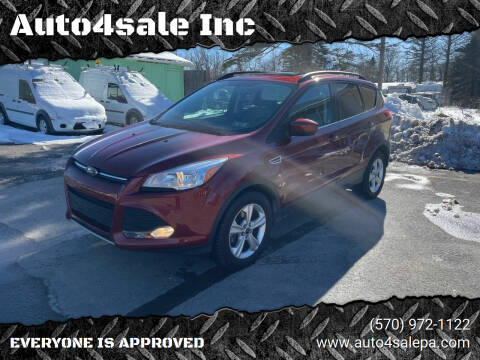 2014 Ford Escape for sale at Auto4sale Inc in Mount Pocono PA