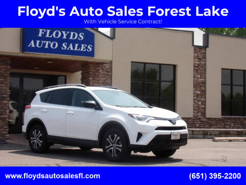 2018 Toyota RAV4 for sale at Floyd's Auto Sales Forest Lake in Forest Lake MN