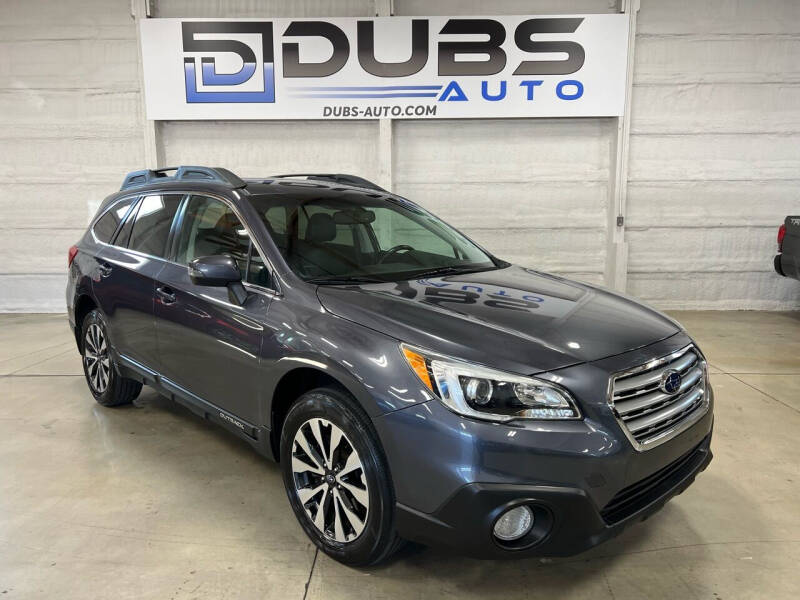 2015 Subaru Outback for sale at DUBS AUTO LLC in Clearfield UT