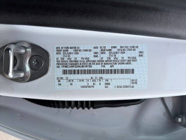 2022 Ford Escape S