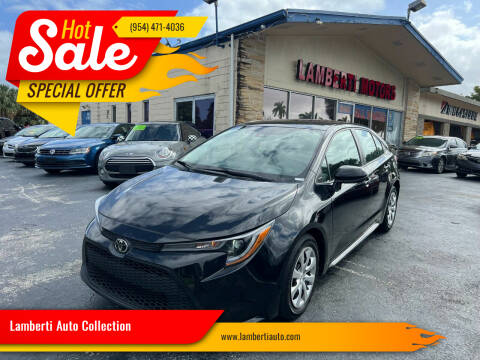 2020 Toyota Corolla for sale at Lamberti Auto Collection in Plantation FL