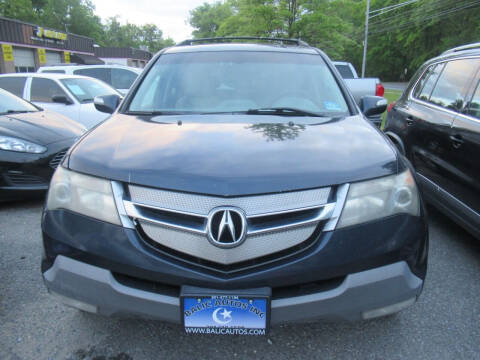 2009 Acura MDX for sale at Balic Autos Inc in Lanham MD