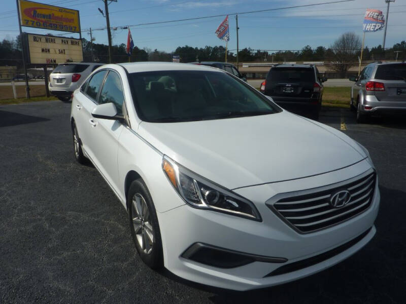 2017 Hyundai Sonata for sale at Roswell Auto Imports in Austell GA