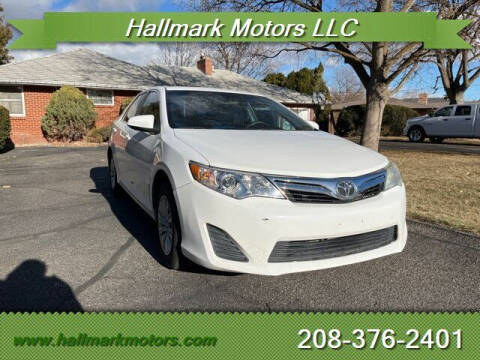 2012 Toyota Camry for sale at HALLMARK MOTORS LLC in Boise ID