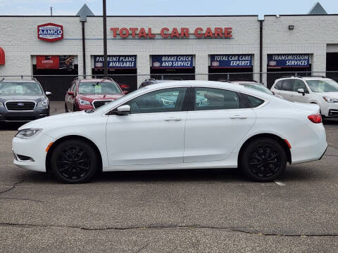 2015 Chrysler 200 for sale at RAVMOTORS - CRYSTAL in Crystal MN