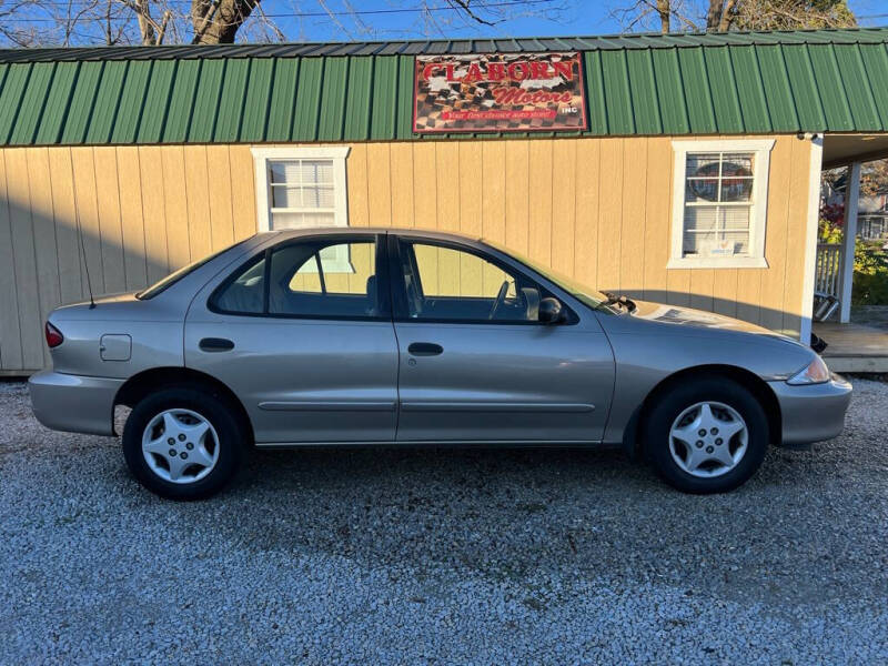 2002 Chevrolet Cavalier for sale at Claborn Motors, INC in Cambridge City IN